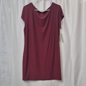 No Boundaries Burgundy Dress